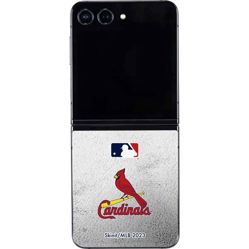 MLB St. Louis Cardinals Game Ball Galaxy Z Flip5 5G Skin